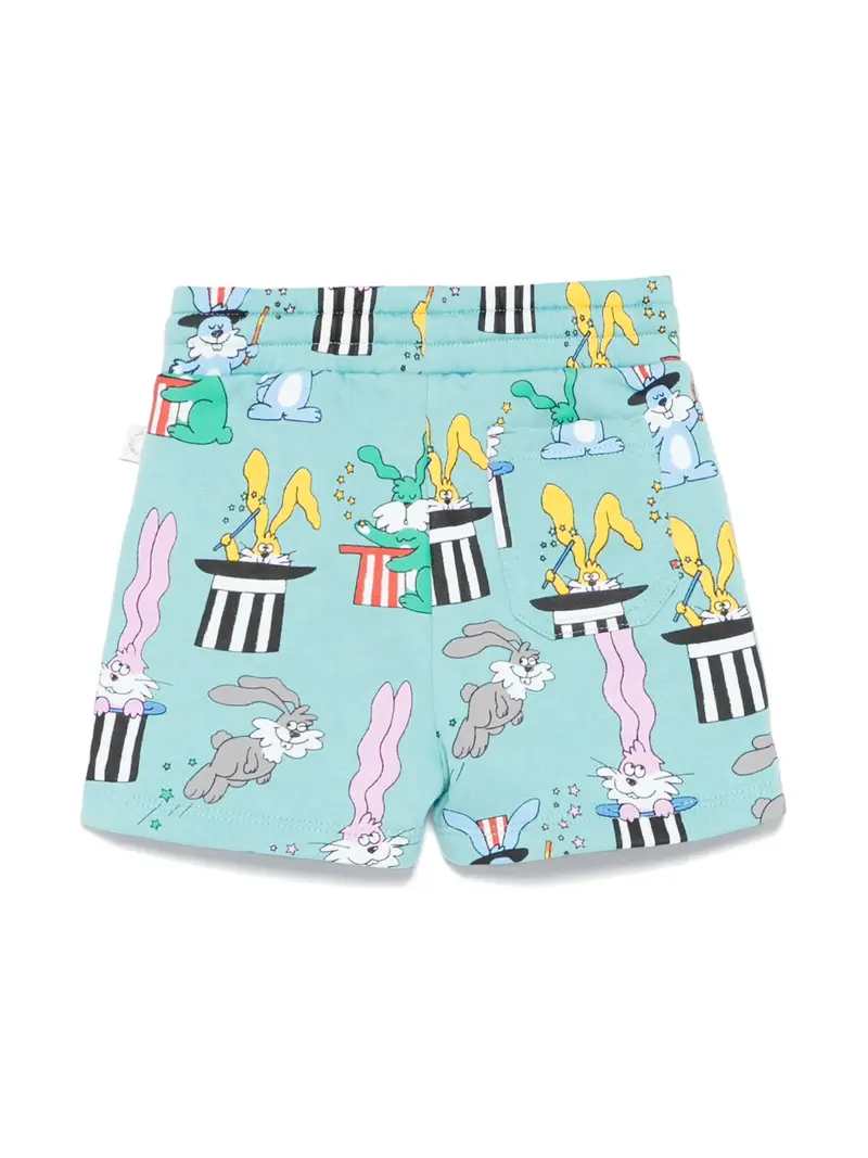 SHORTS IN FELPA CON FANTASIA STELLA MCCARTNEY
