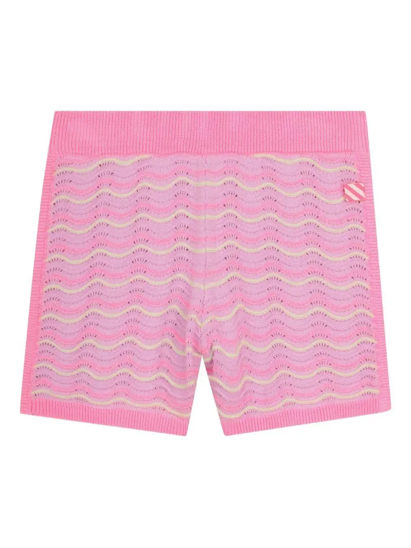 Shorts per bambina Billieblush in maglia