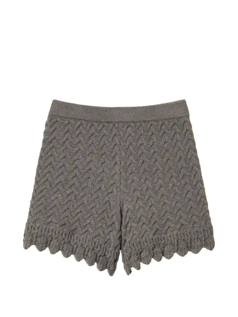 Shorts per bambina Twinset Kids in maglia