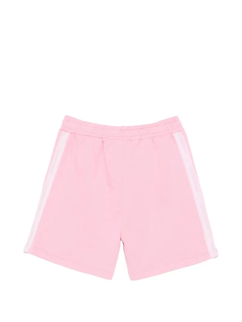 SHORTS ROSA CON BANDE AI LATI LOGATO GCDS