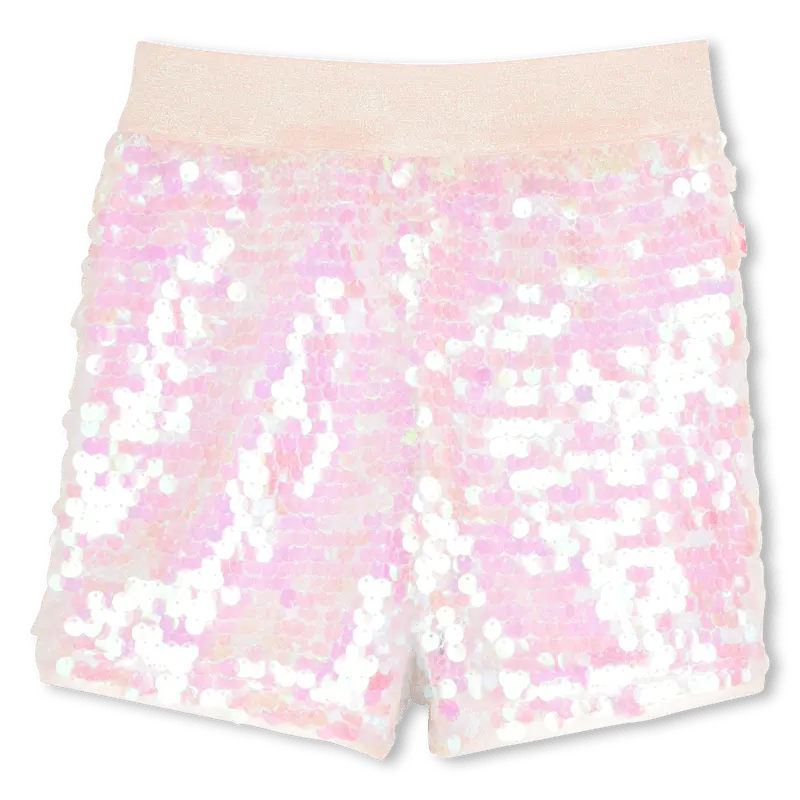 SHORTS ROSA IN PAILLETTES BILLIEBLUSH