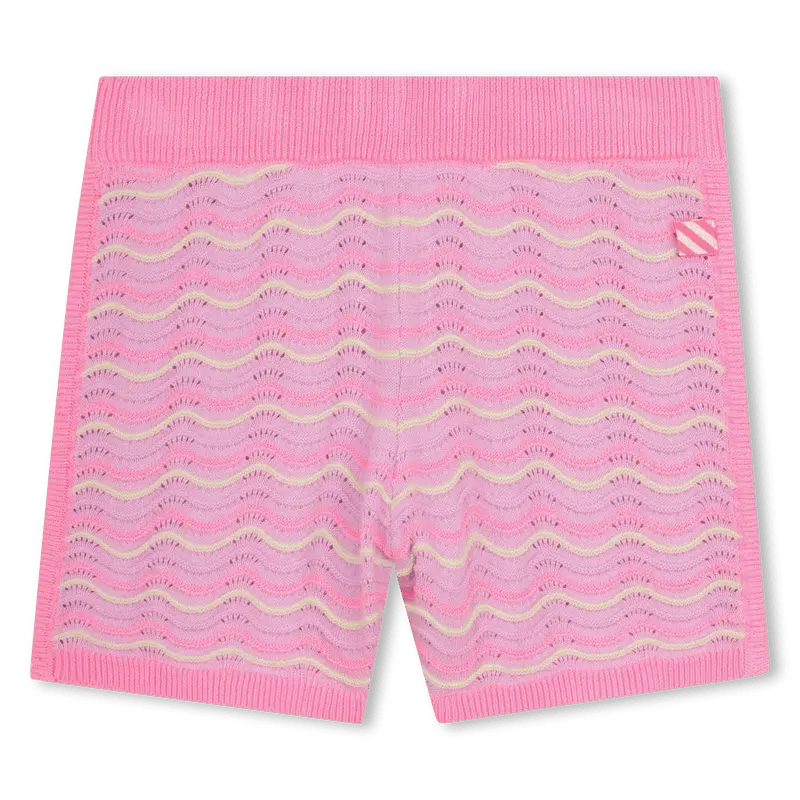 SHORTS ROSA IN TRICOT BILLIEBLUSH
