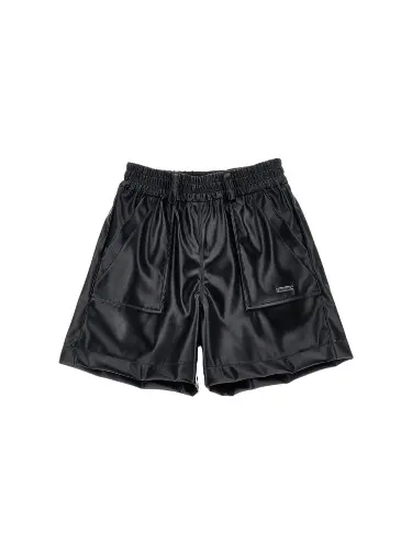 Shorts tessuto spalmato