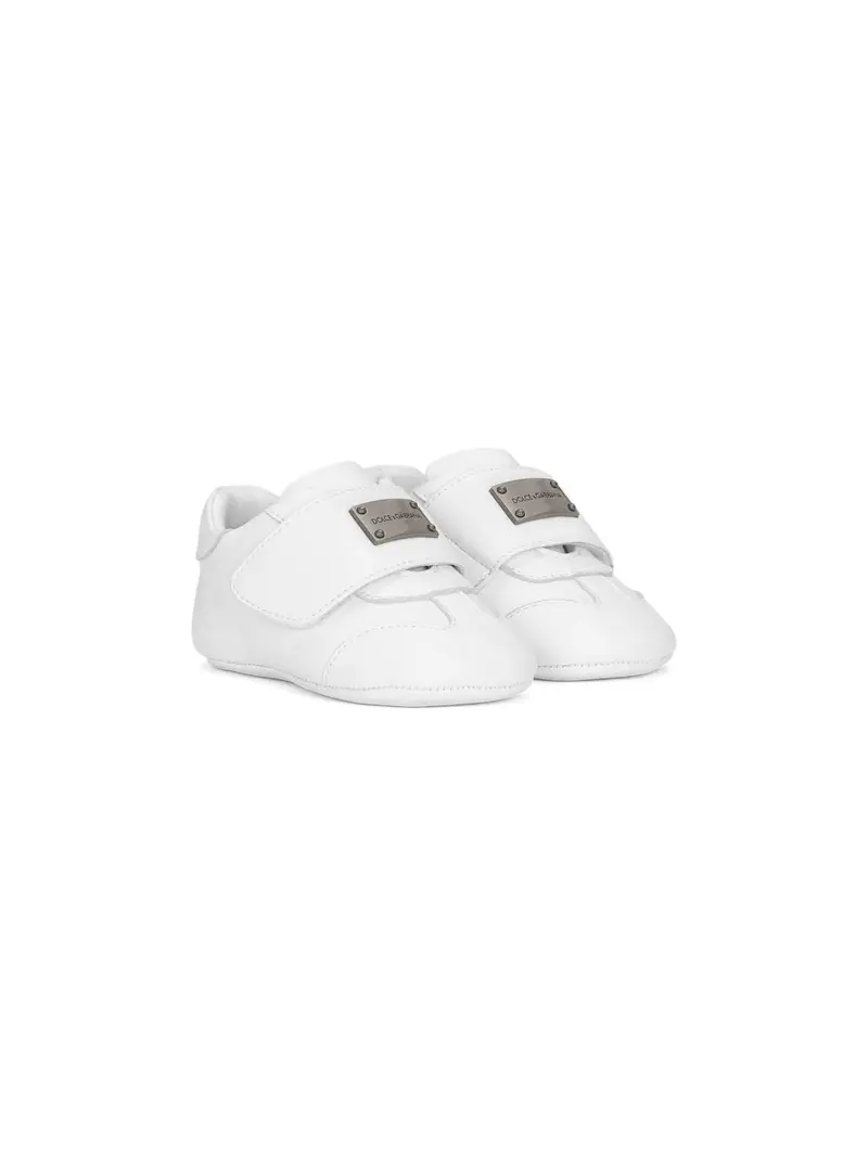 Sneakers per neonato Dolce & Gabbana Kids in pelle
