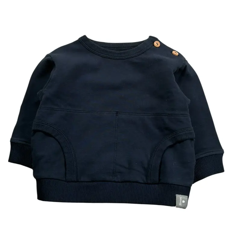 Snug Felpa Girocollo tinta unita Blu per Neonato