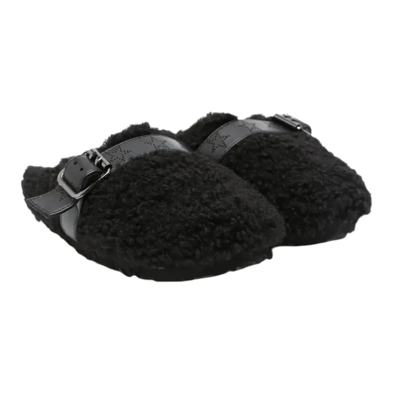 Stella Mccartney Ciabatta tinta unita Nero per Bambina