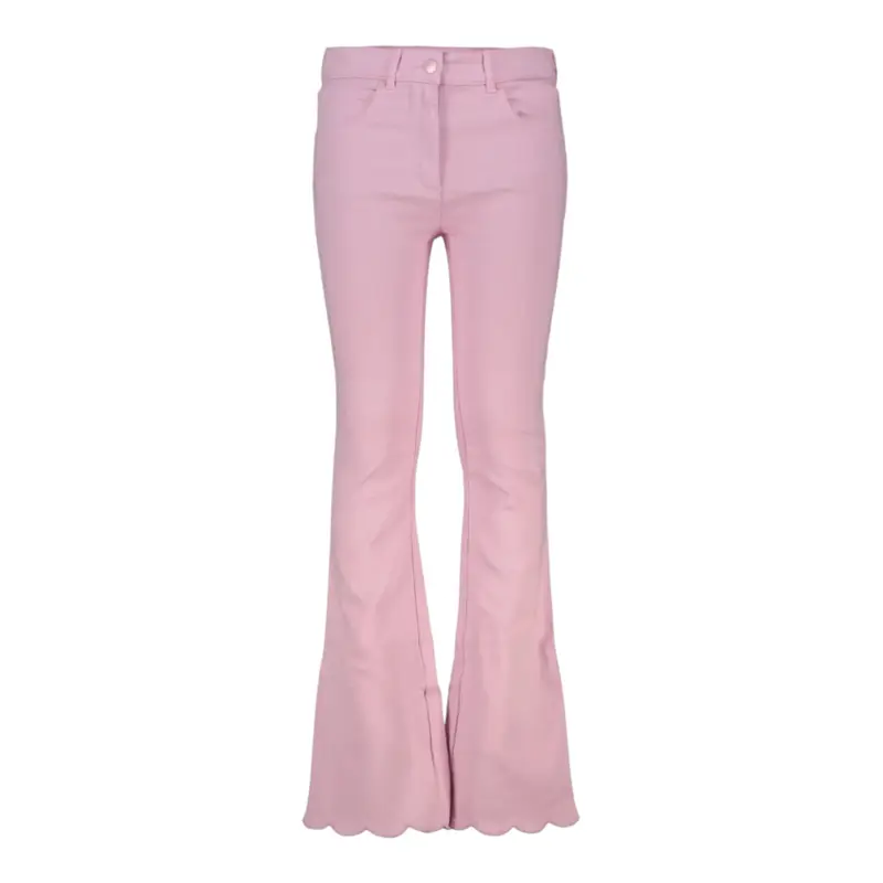 Stella Mccartney Jeans tinta unita Modello A Zampa Rosa per Bambina