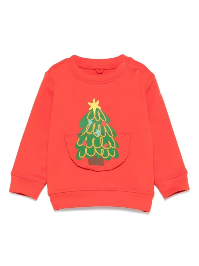 Stella McCartney Kids felpa con stampa
