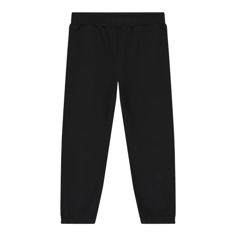 Stella Mccartney Pantalone Modello Tuta tinta unita con Stampa Nero per Bambina