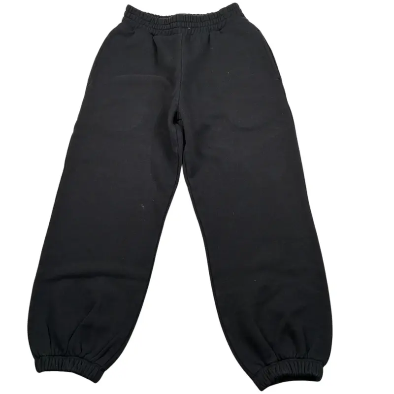 Stella Mccartney Pantalone Tuta tinta unita con Logo Nero per Bambina