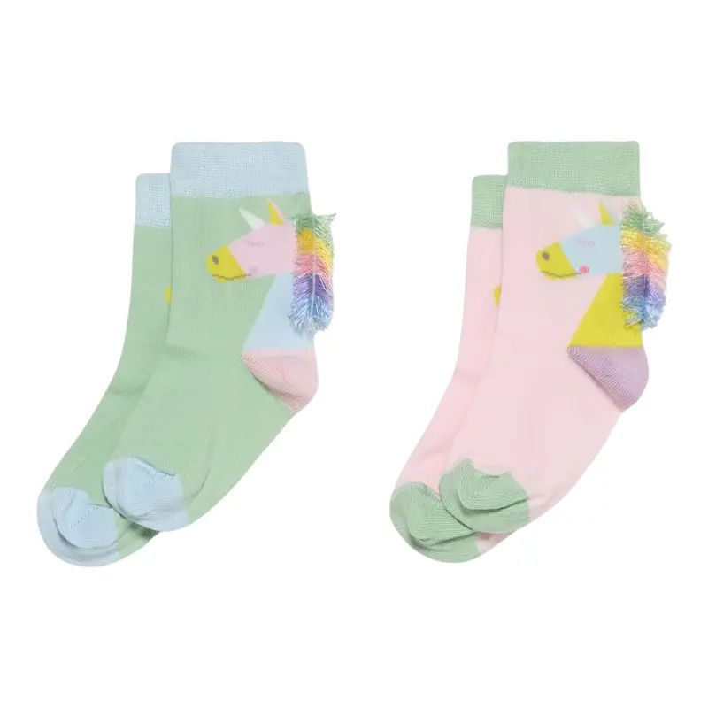 Stella Mccartney Se Calzini 2 Paia Bicolore Multicolor per Bambina