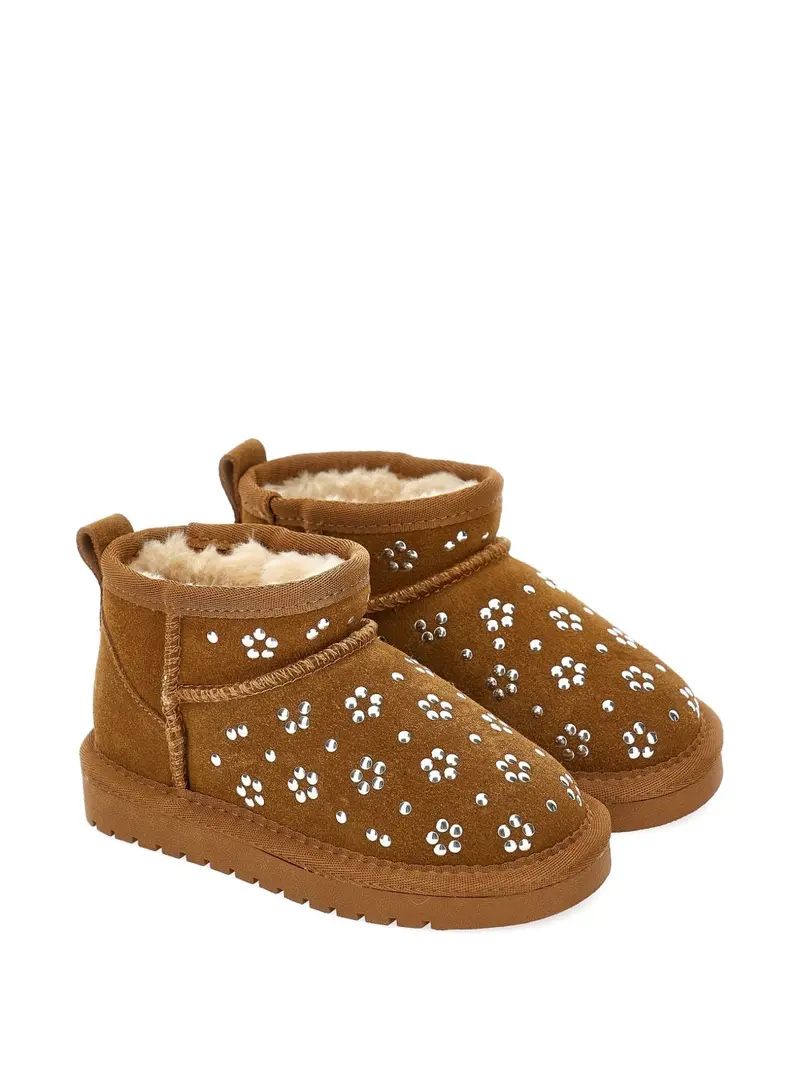 Stivaletti per bambina Monnalisa con borchie