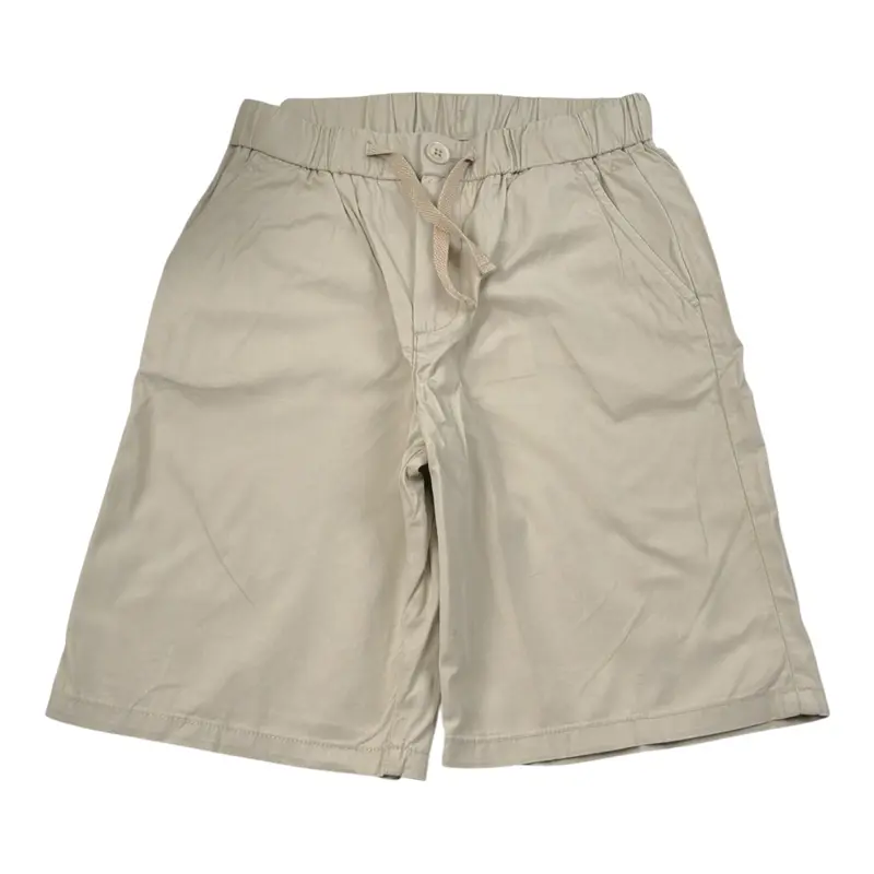 Suns68 Bermuda tinta unita con Elastico In Vita Beige per Bambino