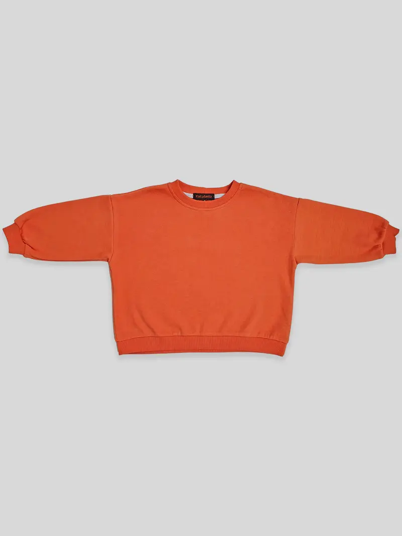 Sweatshirt Orange Toddler