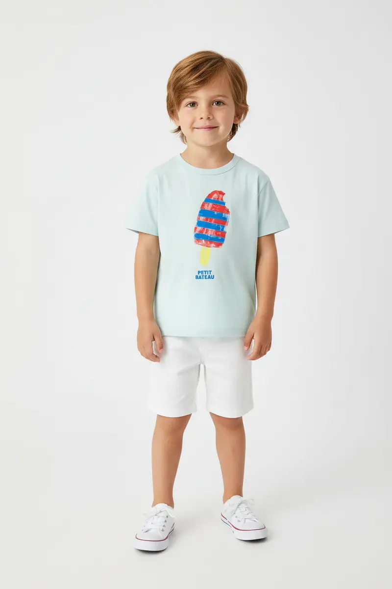 T-shirt a maniche corte in cotone
