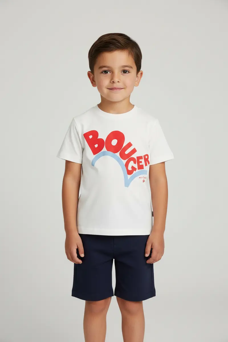T-shirt a maniche corte in cotone