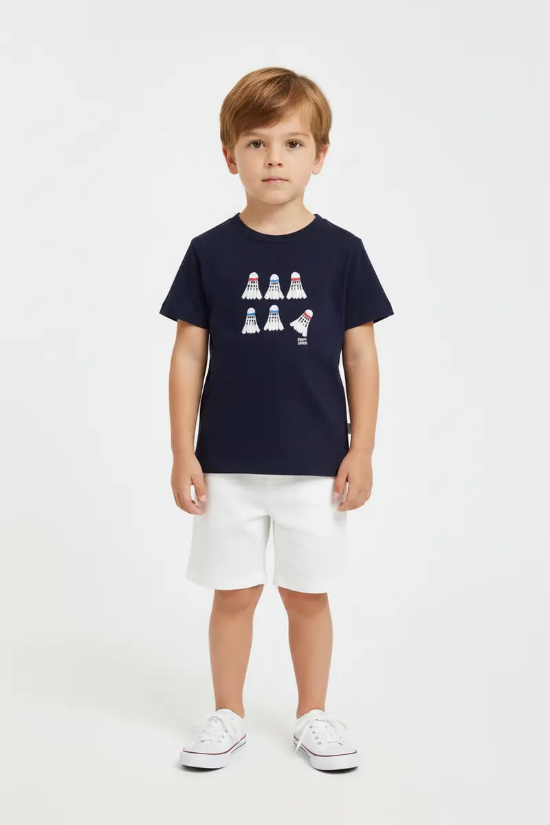 T-shirt a maniche corte in cotone
