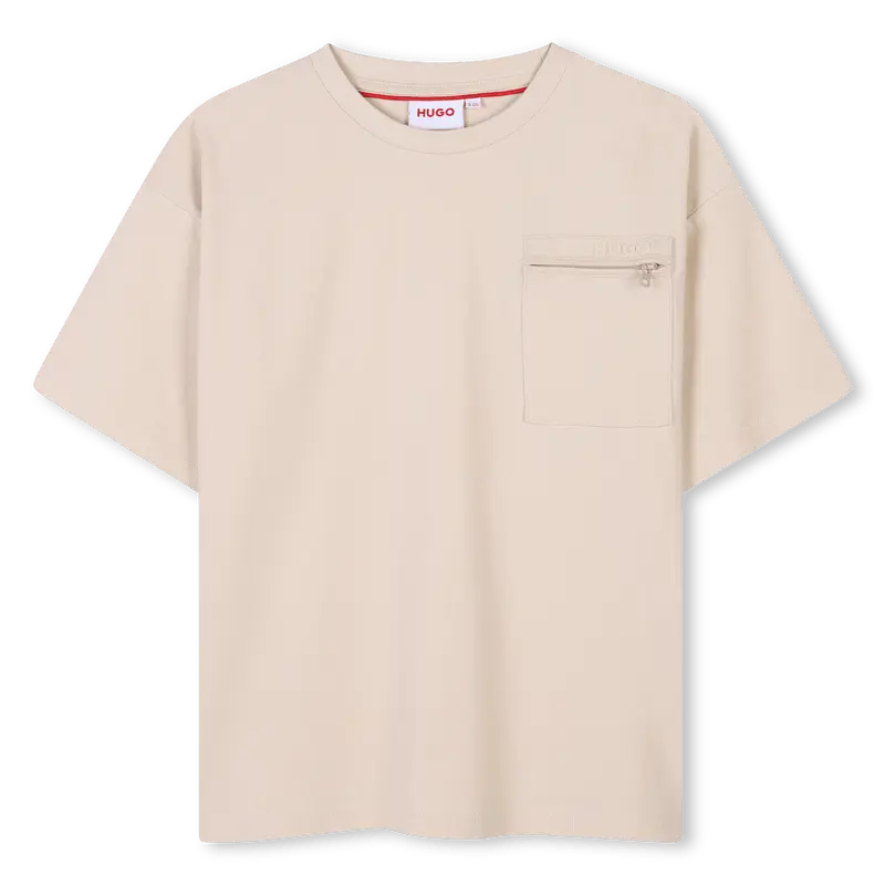 T-SHIRT BEIGE HUGO