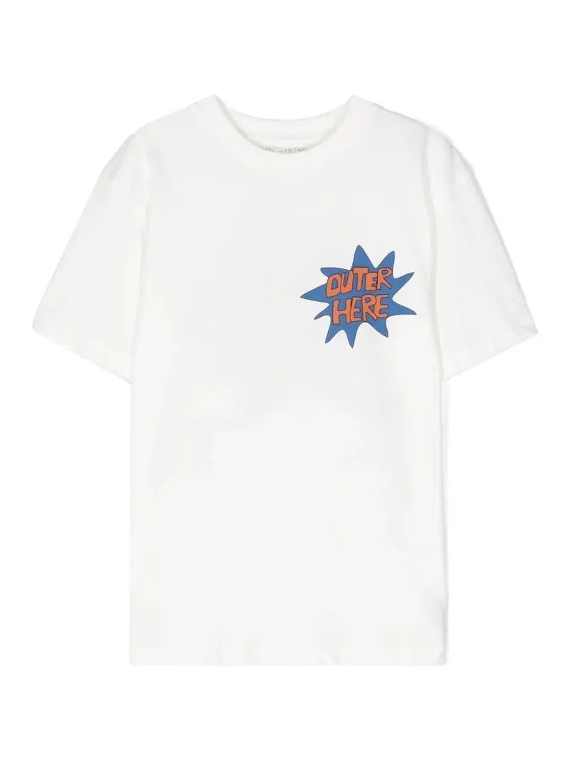 T-SHIRT BIANCA CON STAMPA STELLA MCCARTNEY