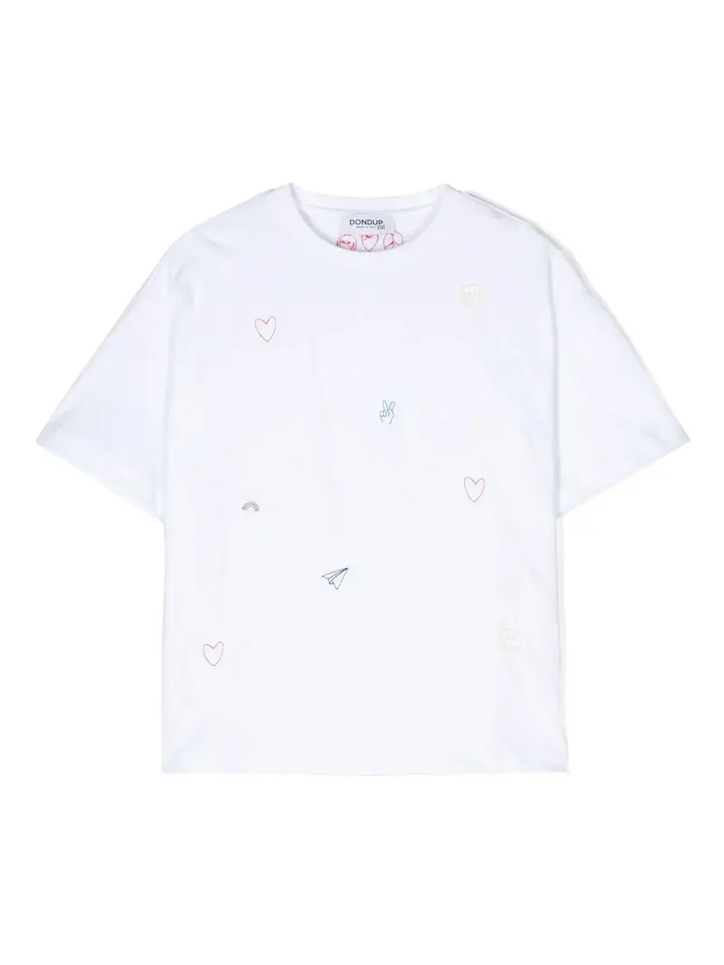 T-SHIRT BIANCA DONDUP