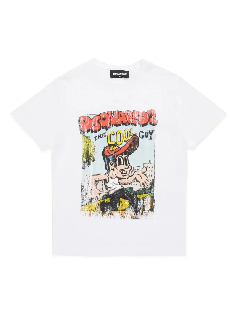 T-SHIRT BIANCA DSQUARED2