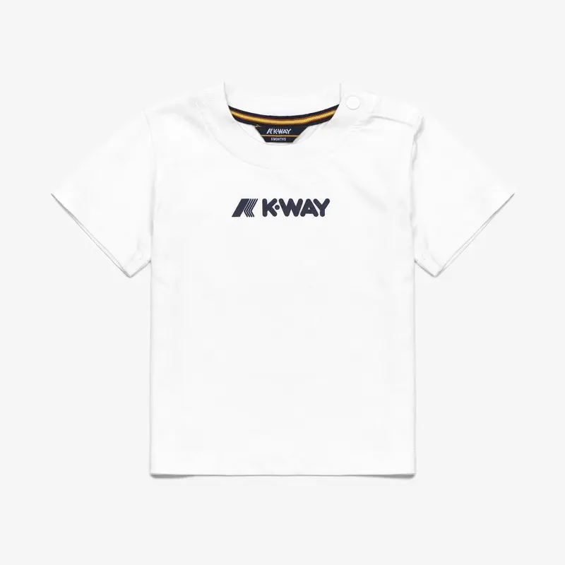 T-SHIRT BIANCA K-WAY