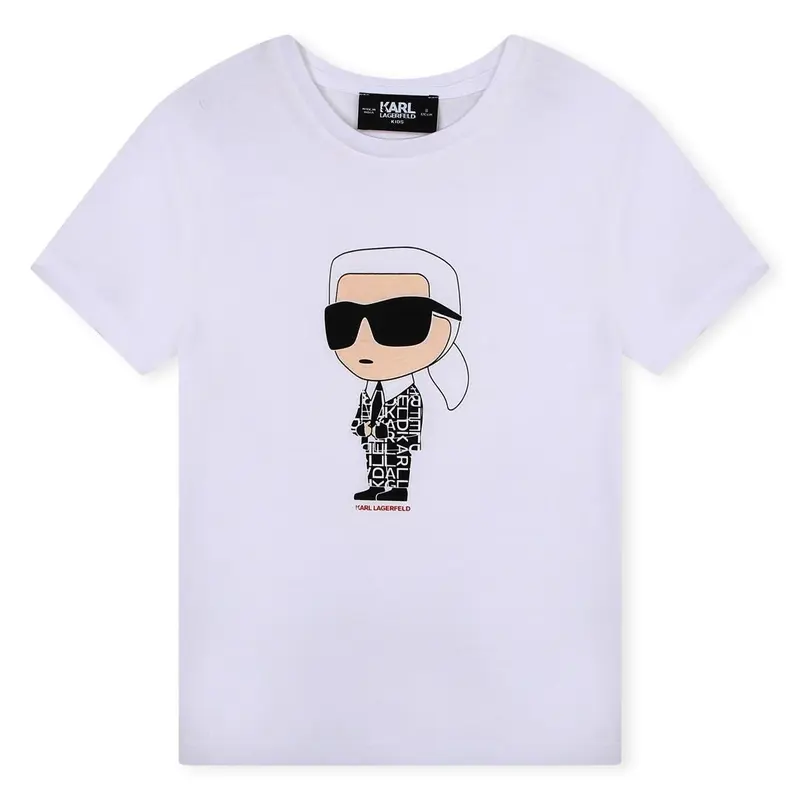 T-SHIRT BIANCA KARL LAGERFELD
