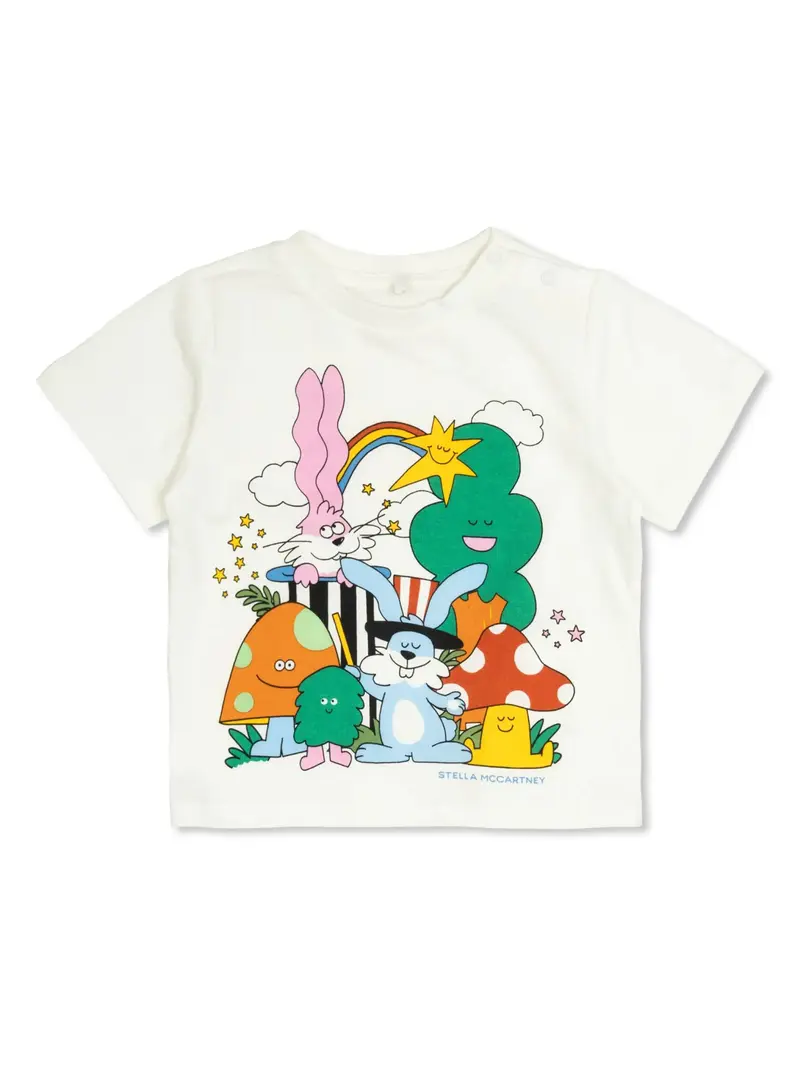 T-SHIRT CON CONIGLIO MAGICO STELLA MCCARTNEY