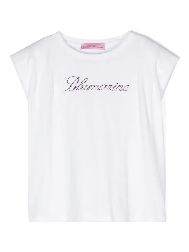 T-SHIRT CON LOGO MISS BLUMARINE