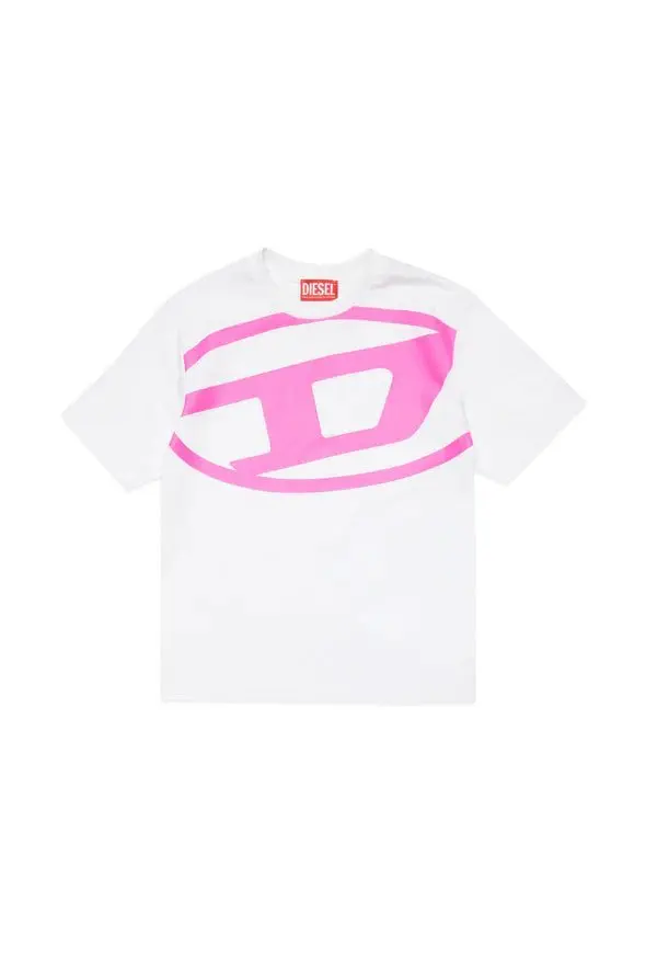 T-SHIRT CON LOGO OVAL D DIESEL