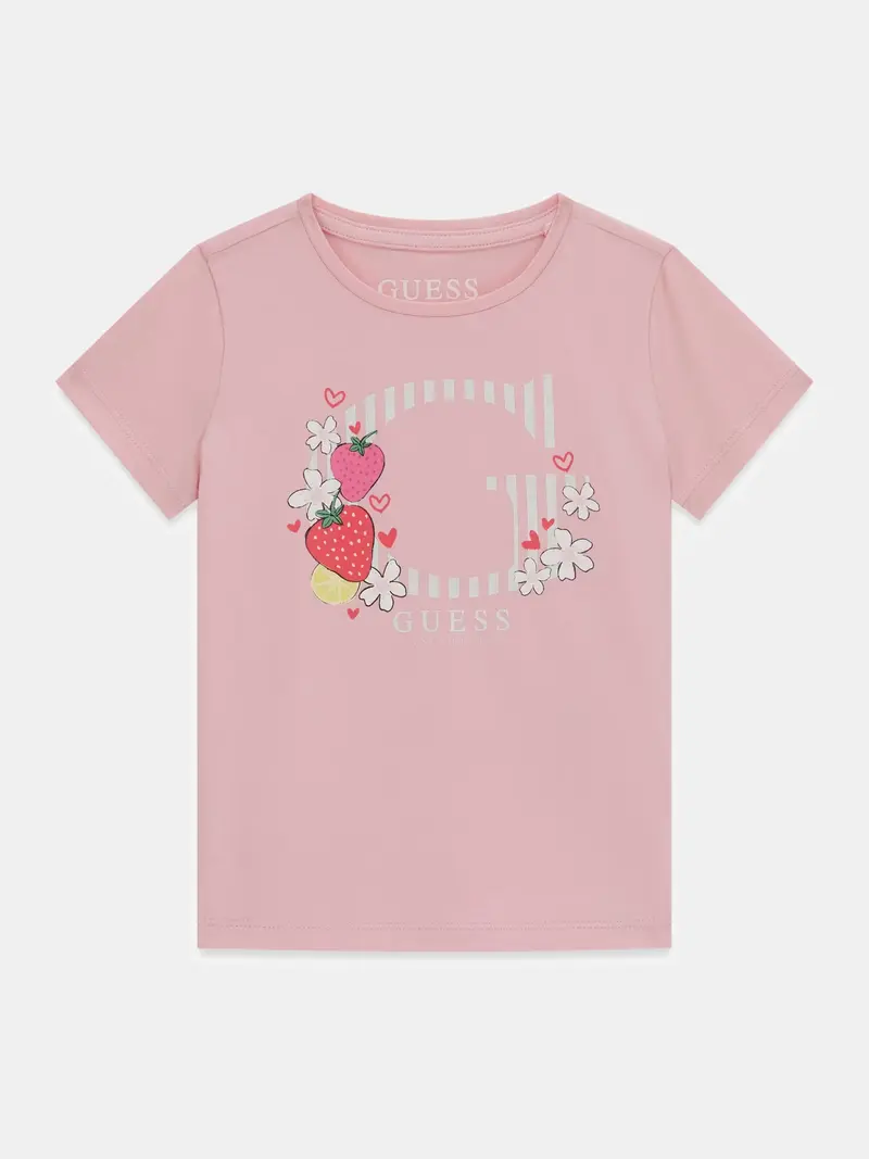 T-shirt con logo stampato