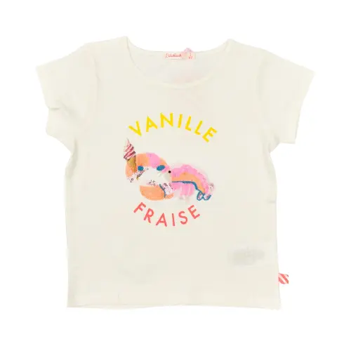 T-shirt con pailletes
