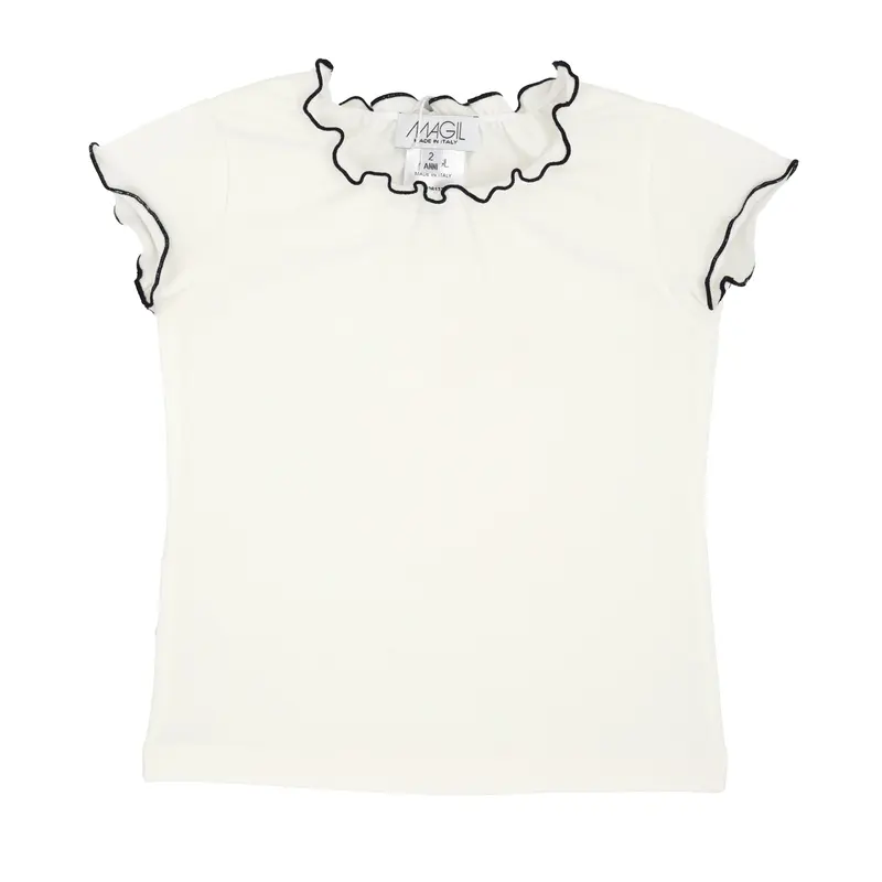 T-SHIRT CON PRILETTA COLORATA