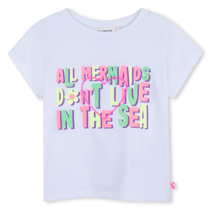 T-SHIRT CON STAMPA BILLIEBLUSH