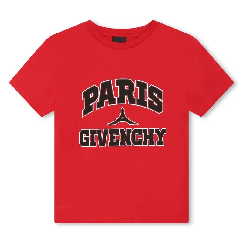 T-shirt con stampa logo