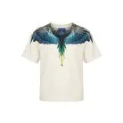 T-SHIRT CON STAMPA MULTICOLOR MARCELO BURLON