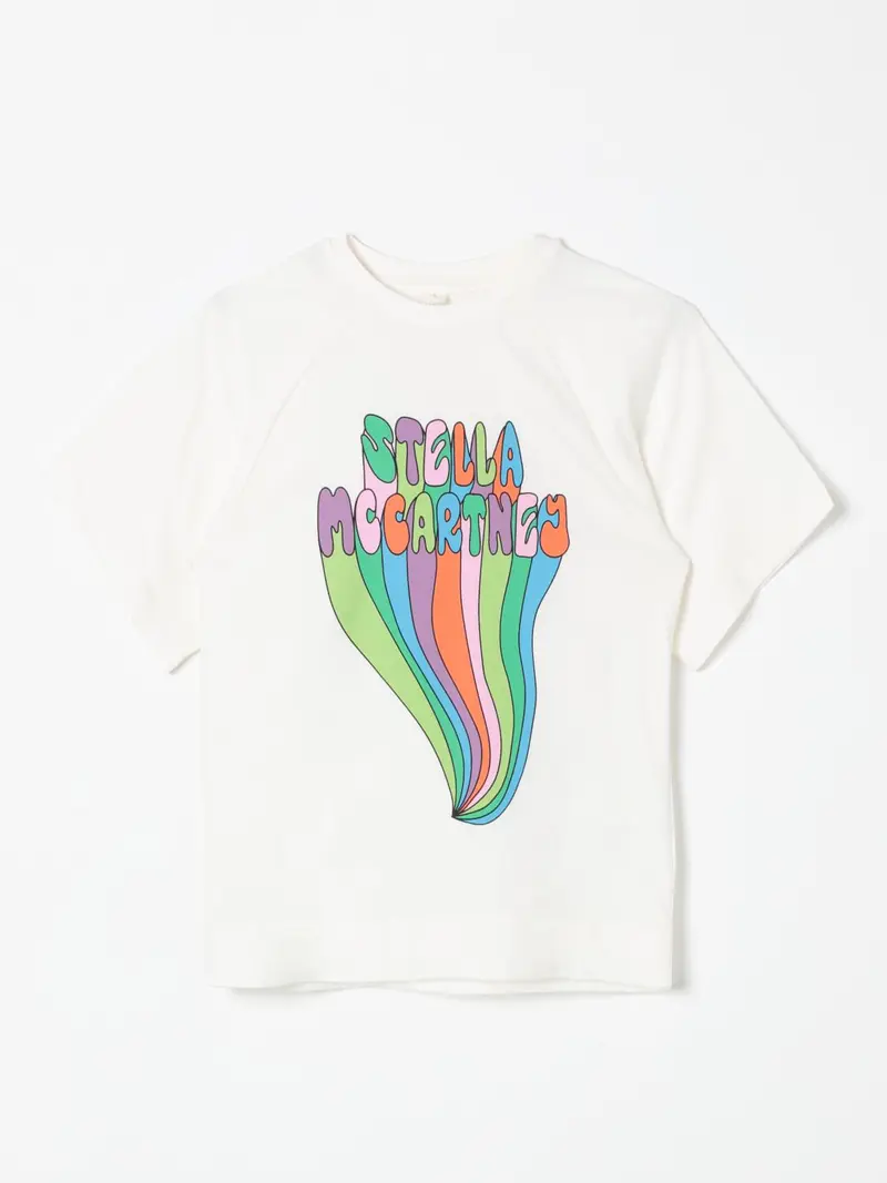 T-SHIRT CON STAMPA MULTICOLOR STELLA MCCARTNEY