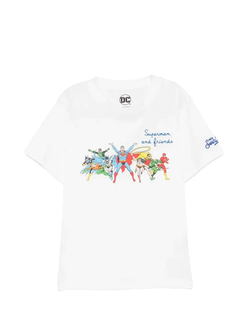 T-SHIRT CON STAMPA SUPEREEOI MC2 SAINT BARTH
