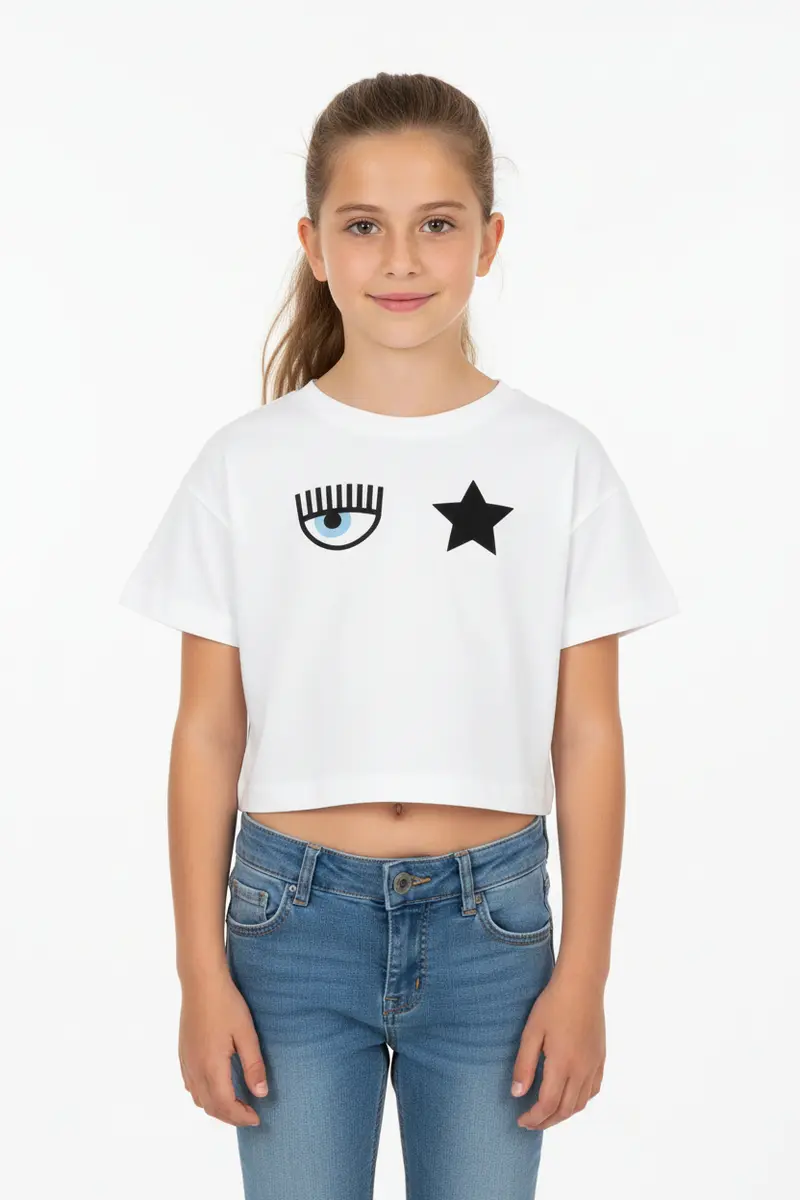 T-shirt Cropped Chiara Ferragni