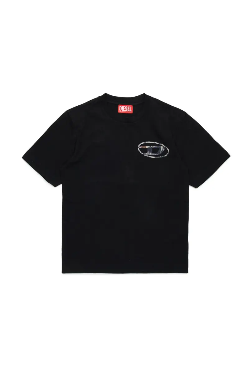 T-SHIRT DIESEL CON LOGO PLANET CAMOU