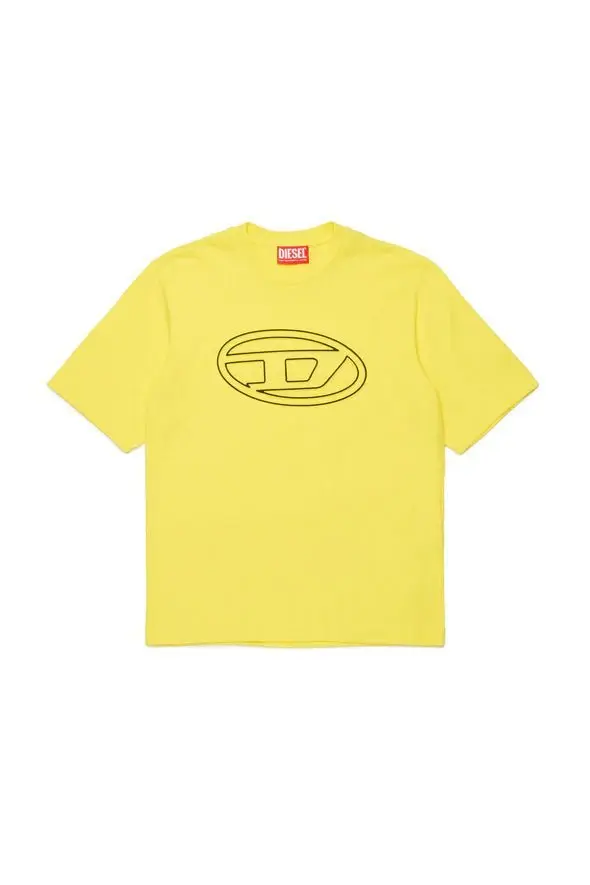T-SHIRT GIALLA DIESEL