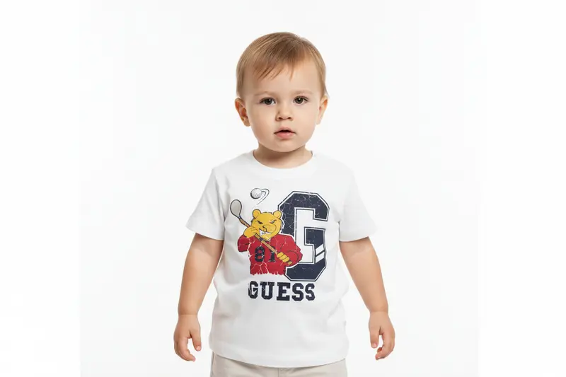 T-SHIRT IN COTONE CON STAMPA FRONTALE