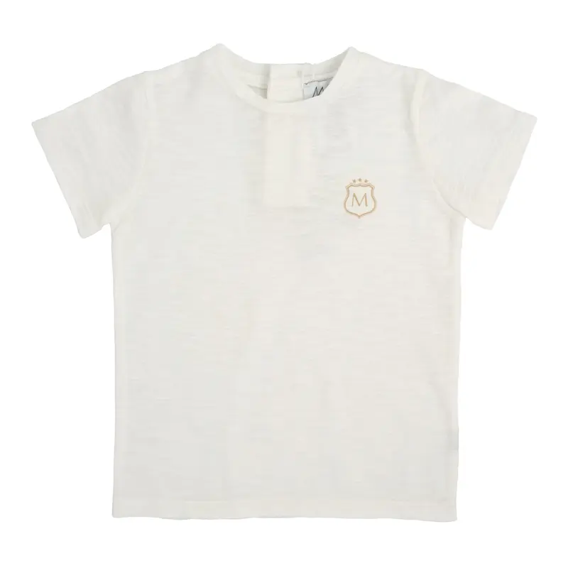 T-SHIRT JERSEY FIAMMATO LOGO