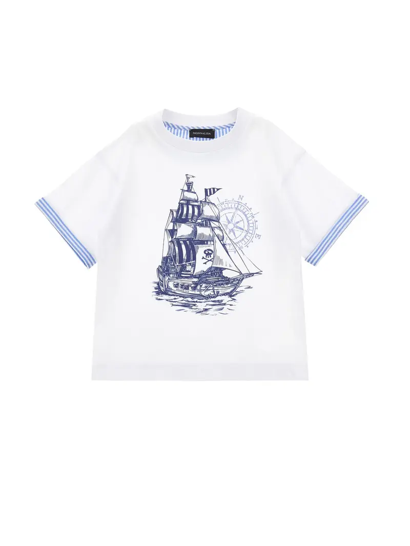 T-shirt jersey stampa pirati