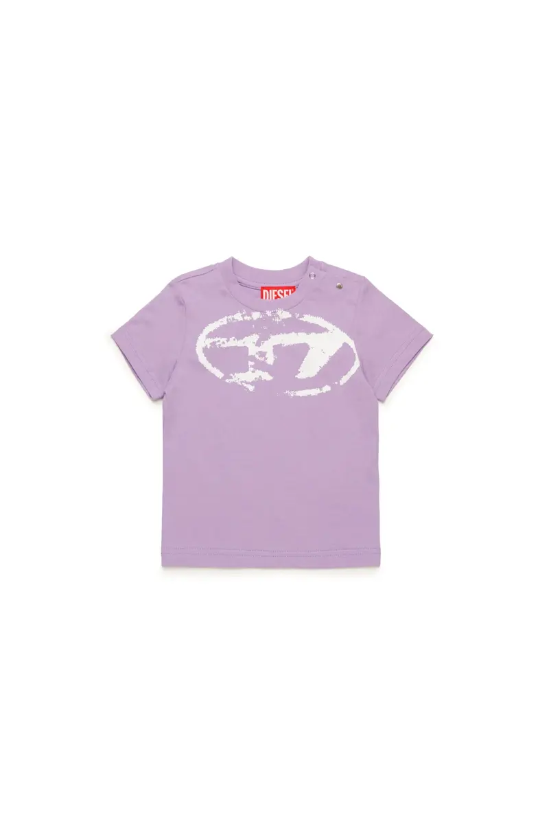 T-SHIRT LILLA DIESEL