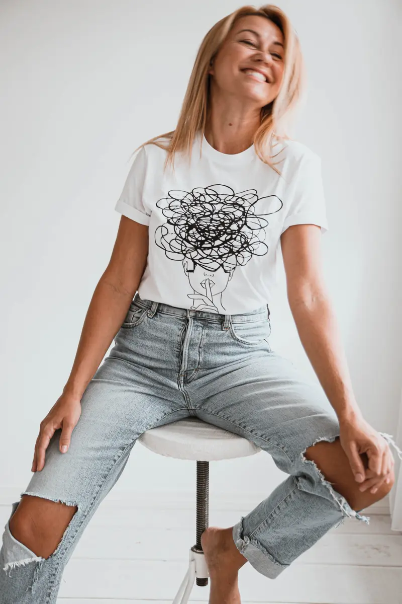 T-shirt manica corta Šššhhh! donna ragazza