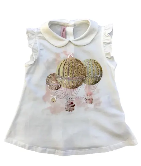 T-shirt maniche corte neonata