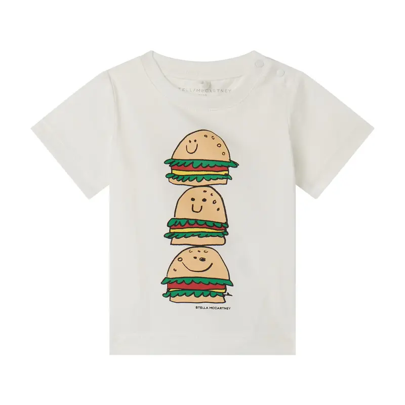 T-shirt neonato con stampa grafica