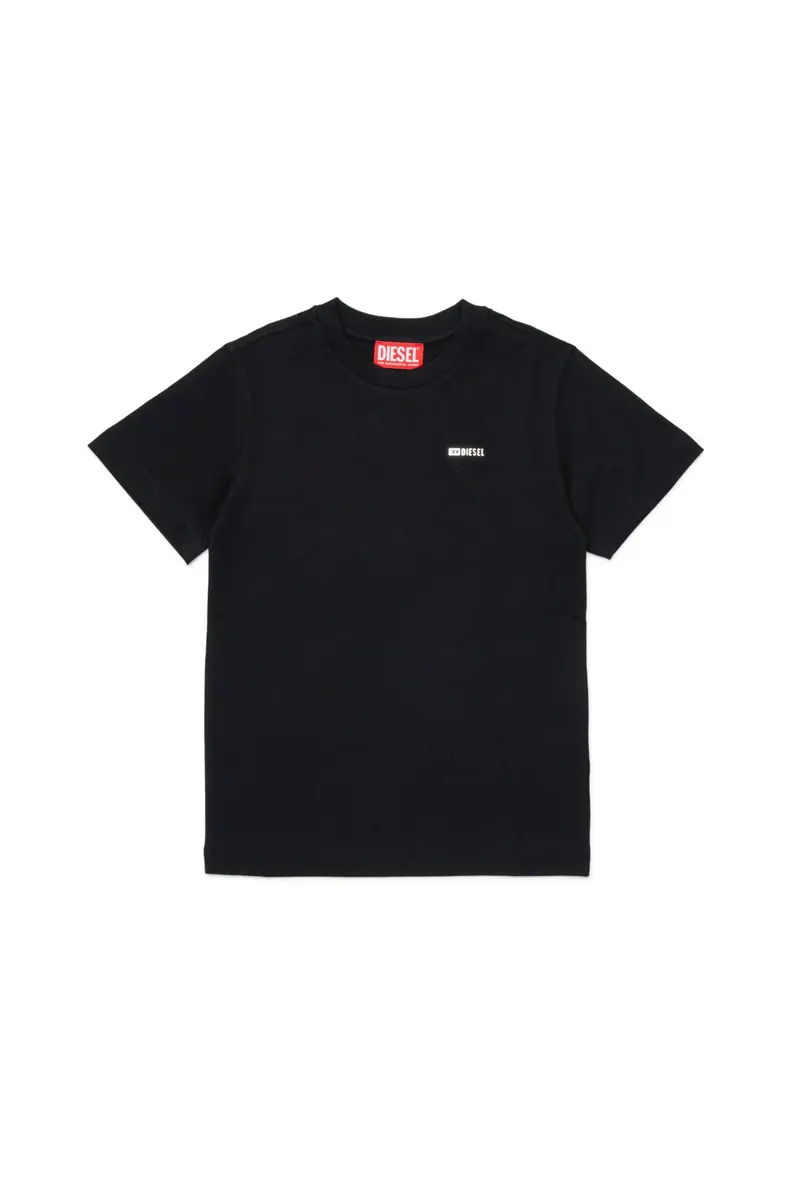 T-SHIRT NERA CON LOGO DIESEL
