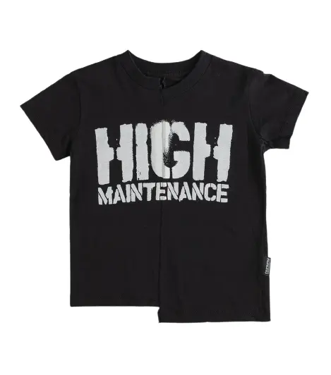 T-shirt nera unisex